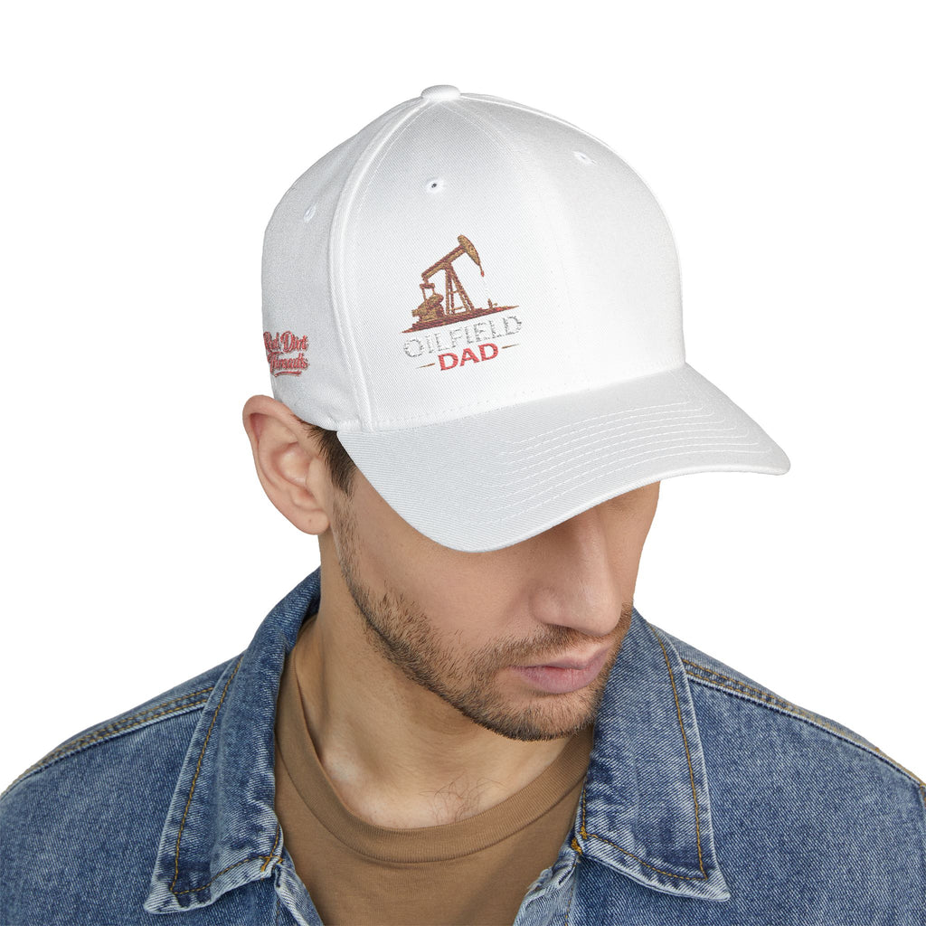 Oil Field Dad FlexFit Embroidered