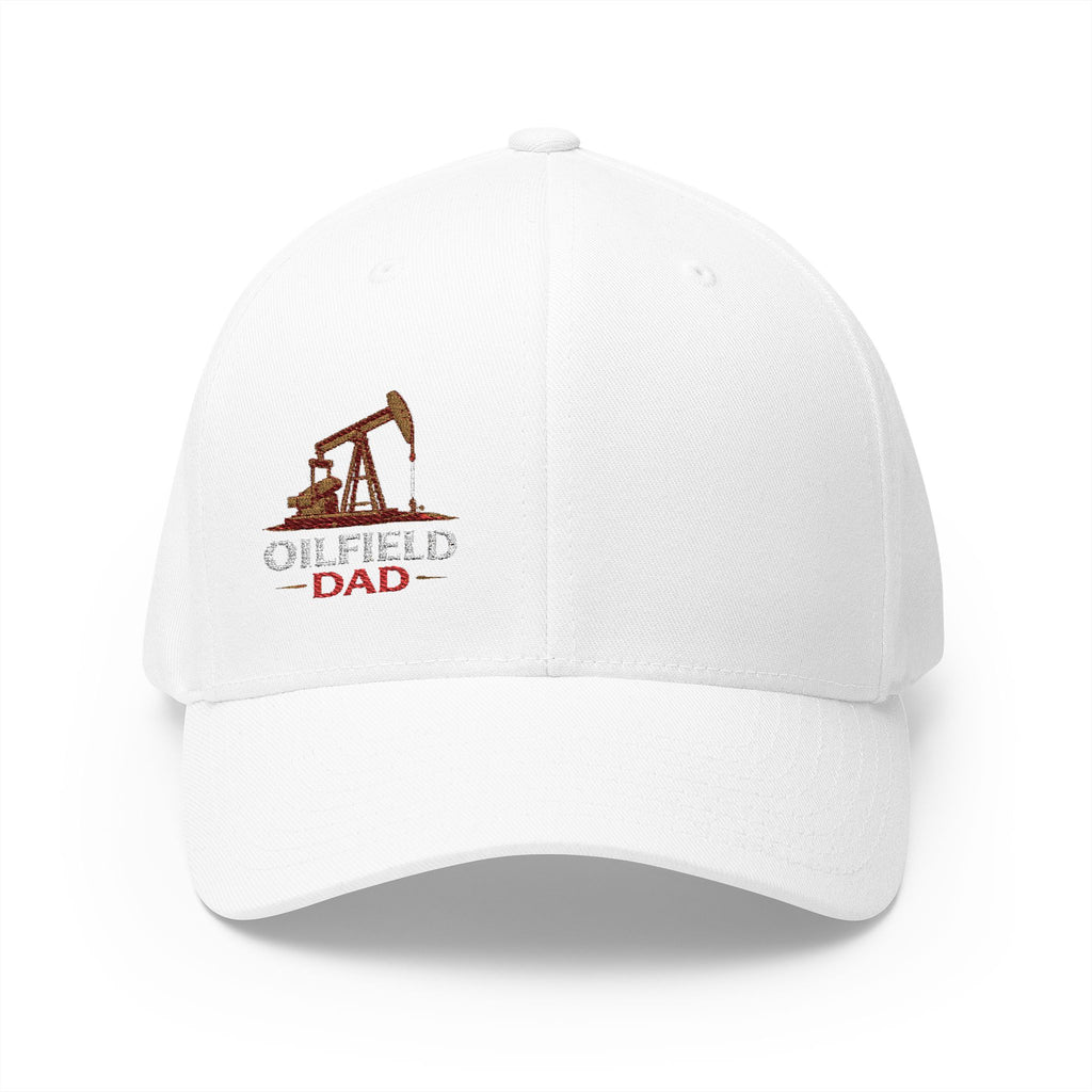 Oil Field Dad FlexFit Embroidered