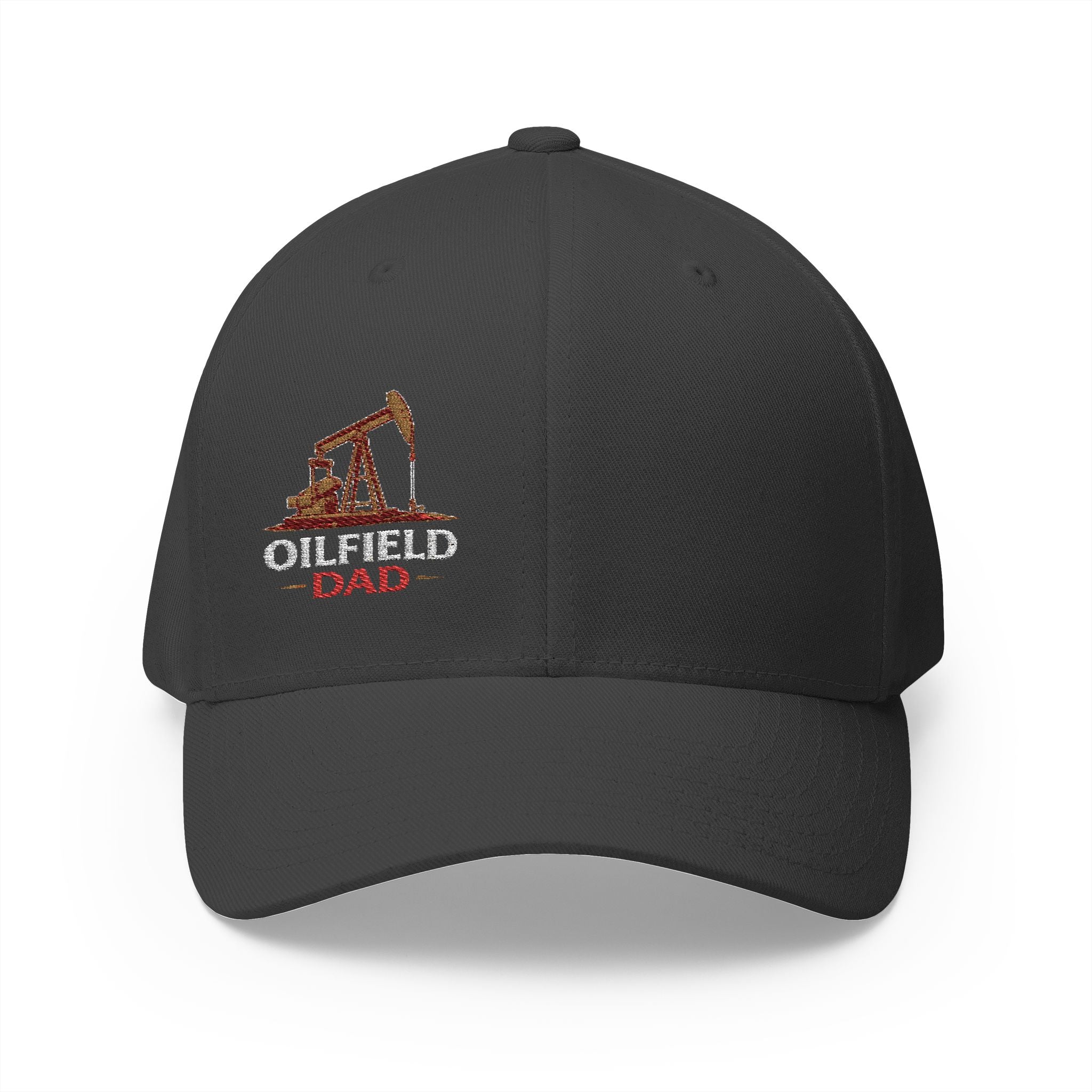 Oil Field Dad FlexFit Embroidered