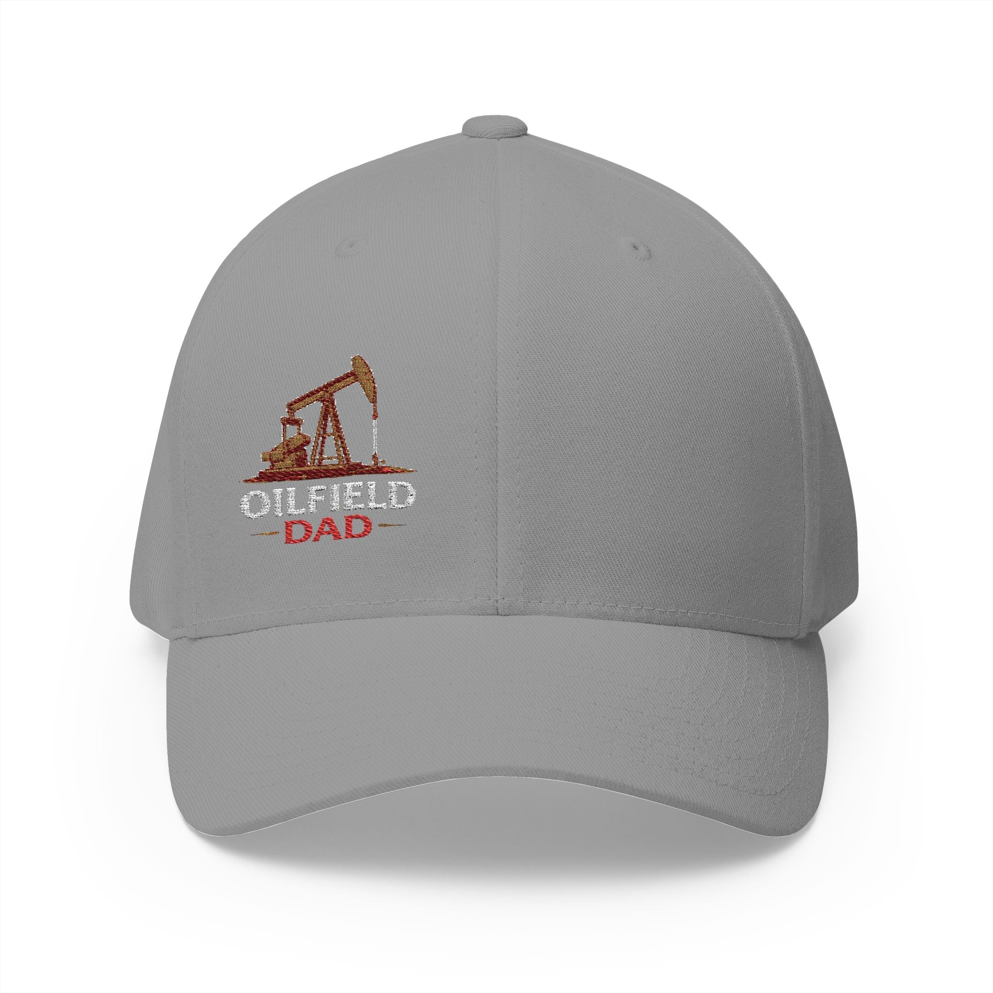 Oil Field Dad FlexFit Embroidered